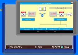 Tester servicii xDSL & Troubleshooter  ELEKTRONIKA EX30M