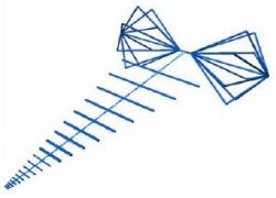 EMC Wideband Hybrid Antenna 60..6000 MHz MTS MTA-60-6000