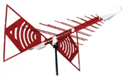 Antena hibrid log-periodica de banda larga pentru masuratori EMC 26 MHz..6 GHz ETS-Lindgren 3142D