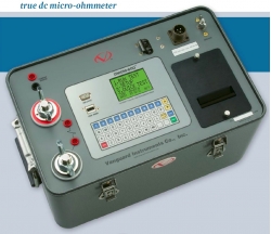 Transoformer Breaker Contact Resistance Micro Ohm Meter 600A Vanguard DMOM-600