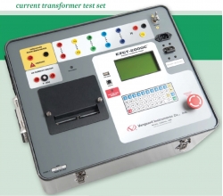 Trusa testare transformatoare de curent, raport transformare, curba excitatie, grafic saturatie Vanguard EZCT-2000C Plus