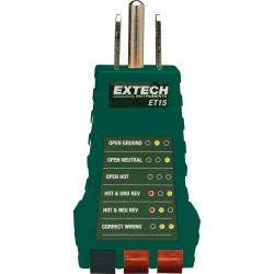 Extech ET15 Tester priza