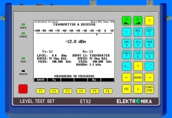 6 MHz LEVEL TEST SET ET 92