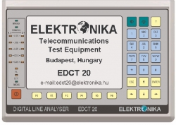 Analizor digital linii retele voce & date ELEKTRONIKA EDCT20