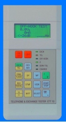 TELEPHONE & EXCHANGE TESTER ETT 10