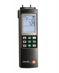 testo 521-1 - Instrument de măsurare a presiunii diferenţiale, 0 la 100hPa (precizie ±0.2 % din valoare)