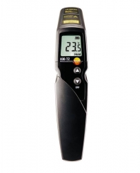 testo 830-T2 - Termometru în infraroşu cu 2 fascicule laser (sistem optic de 12:1)