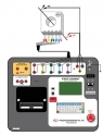 Trusa testare transformatoare de curent, raport transformare, curba excitatie, grafic saturatie